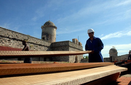 Restauran la fortaleza de Jagua en Cienfuegos